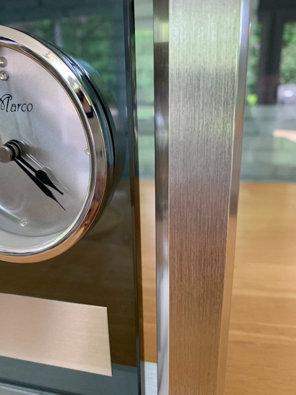 Marco GK37 Smoked Clock with Pillars- New in Box! - Picture 3 of 7